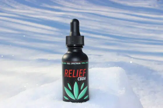 Relief CBDA/CBD Tincture - 2000mg - Image 3